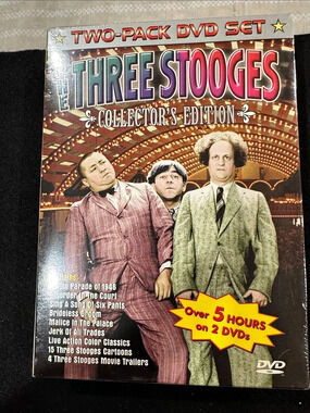 Diamond Entertainment The Three Stooges Collector's Edition DVD Set NWT